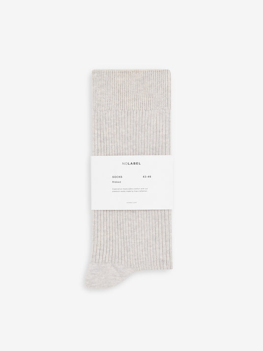 Ribbed Socks Cotton Blend SO20012-LGR