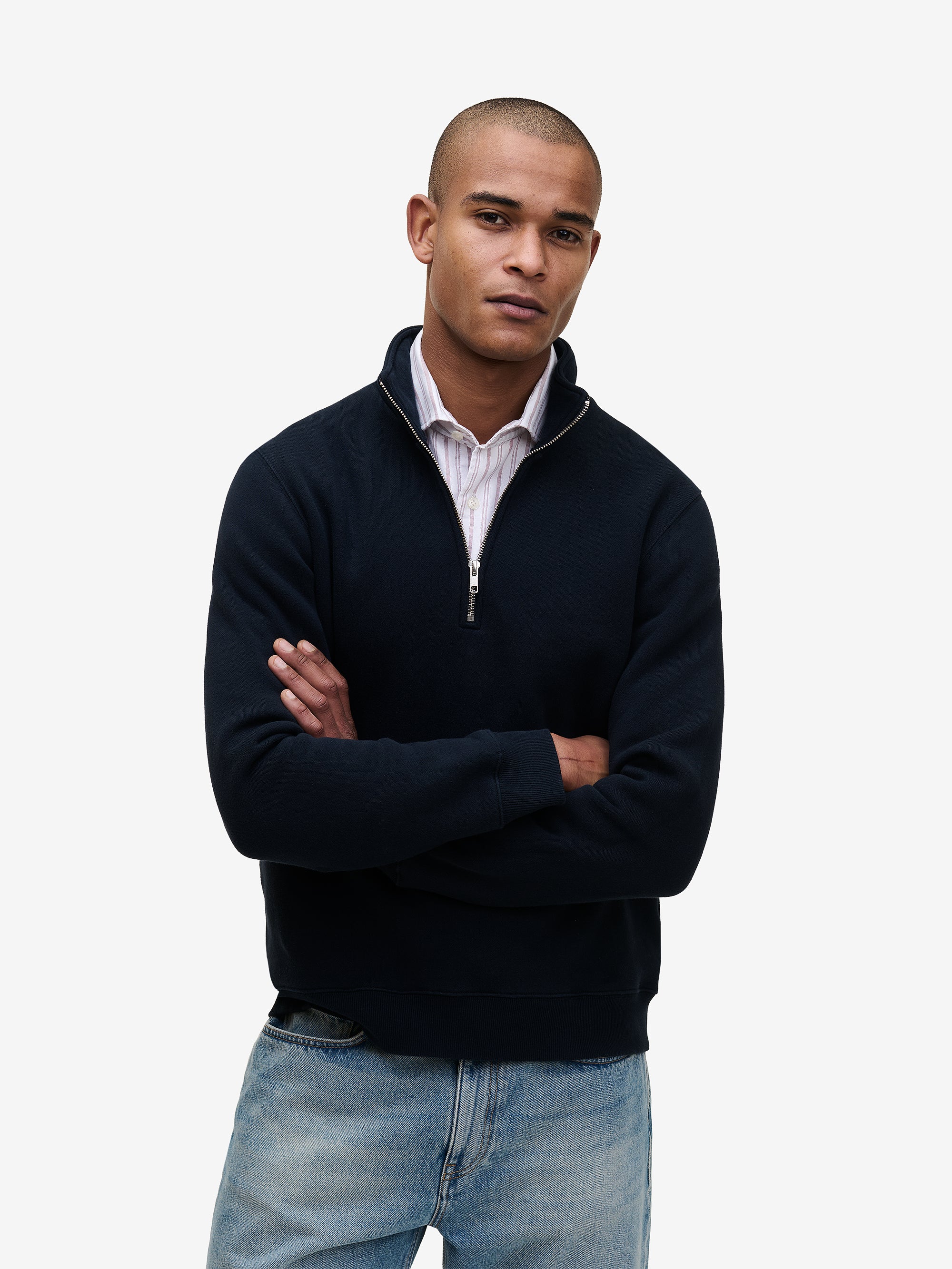 ロンハーマン Nontwisted Yarn Half Zip Sweat ロンハーマン Nontwisted Yarn Half Zip Sweat | ヤマダウェブコム