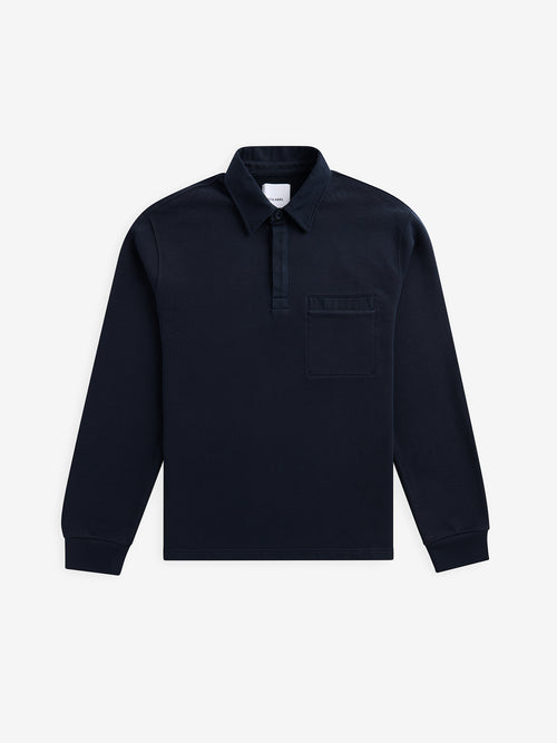 Duke Polo Collar Sweatshirt
