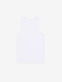 Tank Top Ribbed Cotton TS30026-WHT