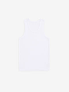 Tank Top Ribbed Cotton TS30026-WHT