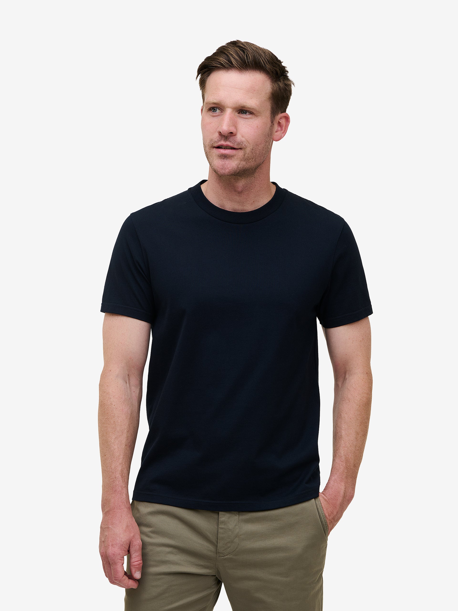 Cedar Lightweight Organic Cotton TS90024-NVY