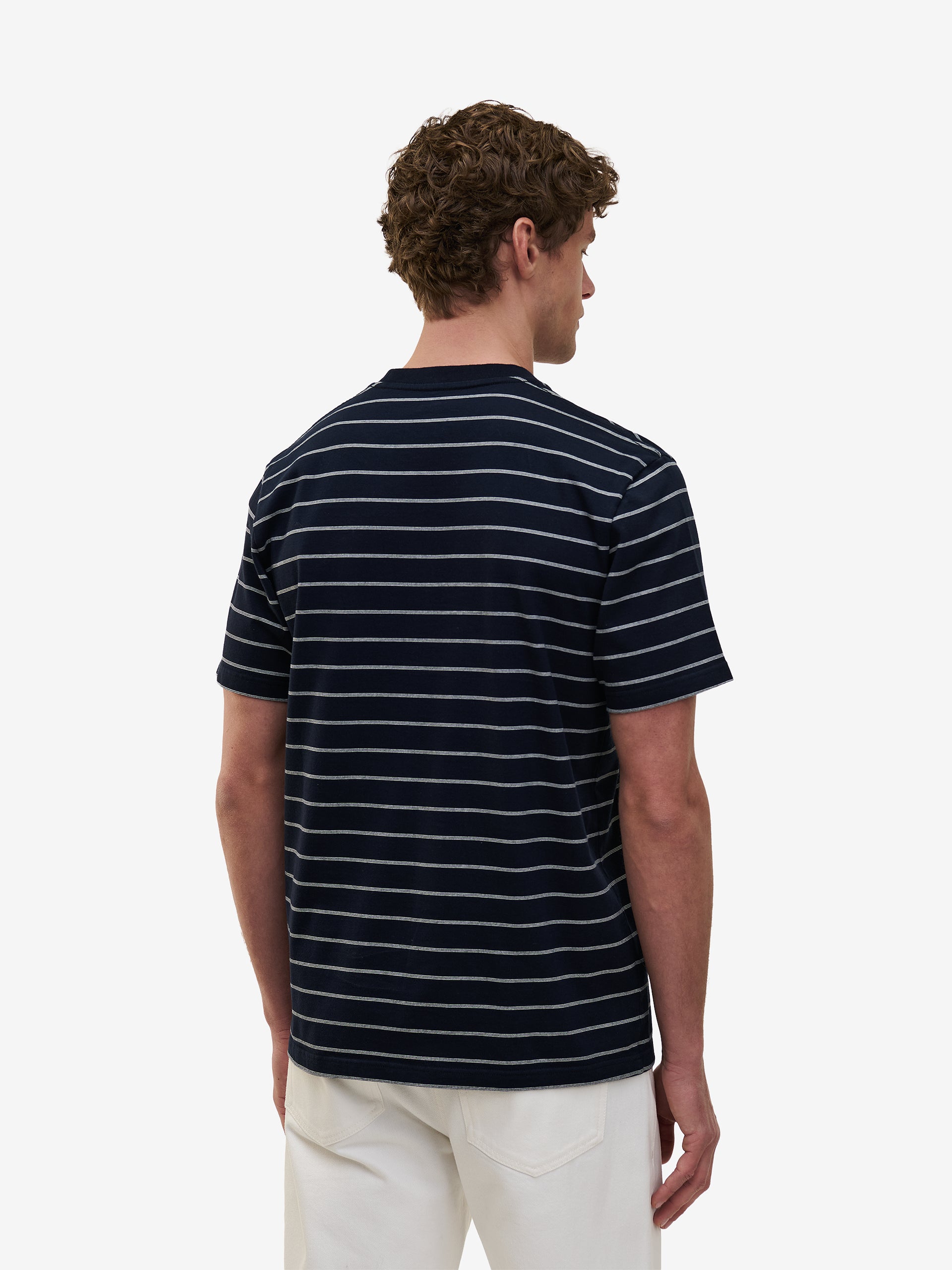 Tee Midweight Cotton Stripe TS90032-OFW