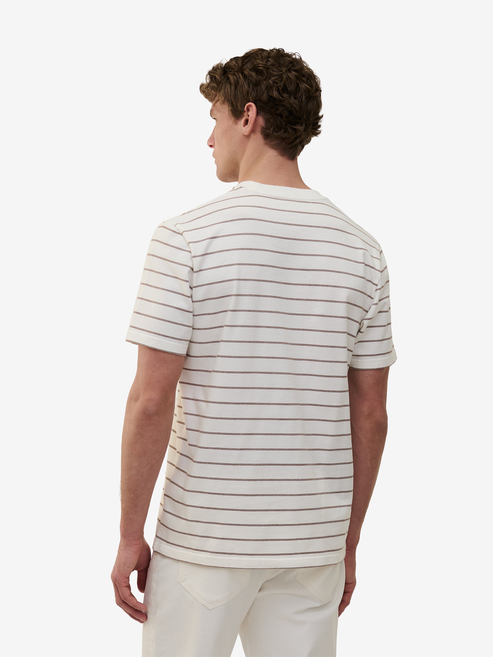 Tee Midweight Cotton Stripe TS90032-DAB
