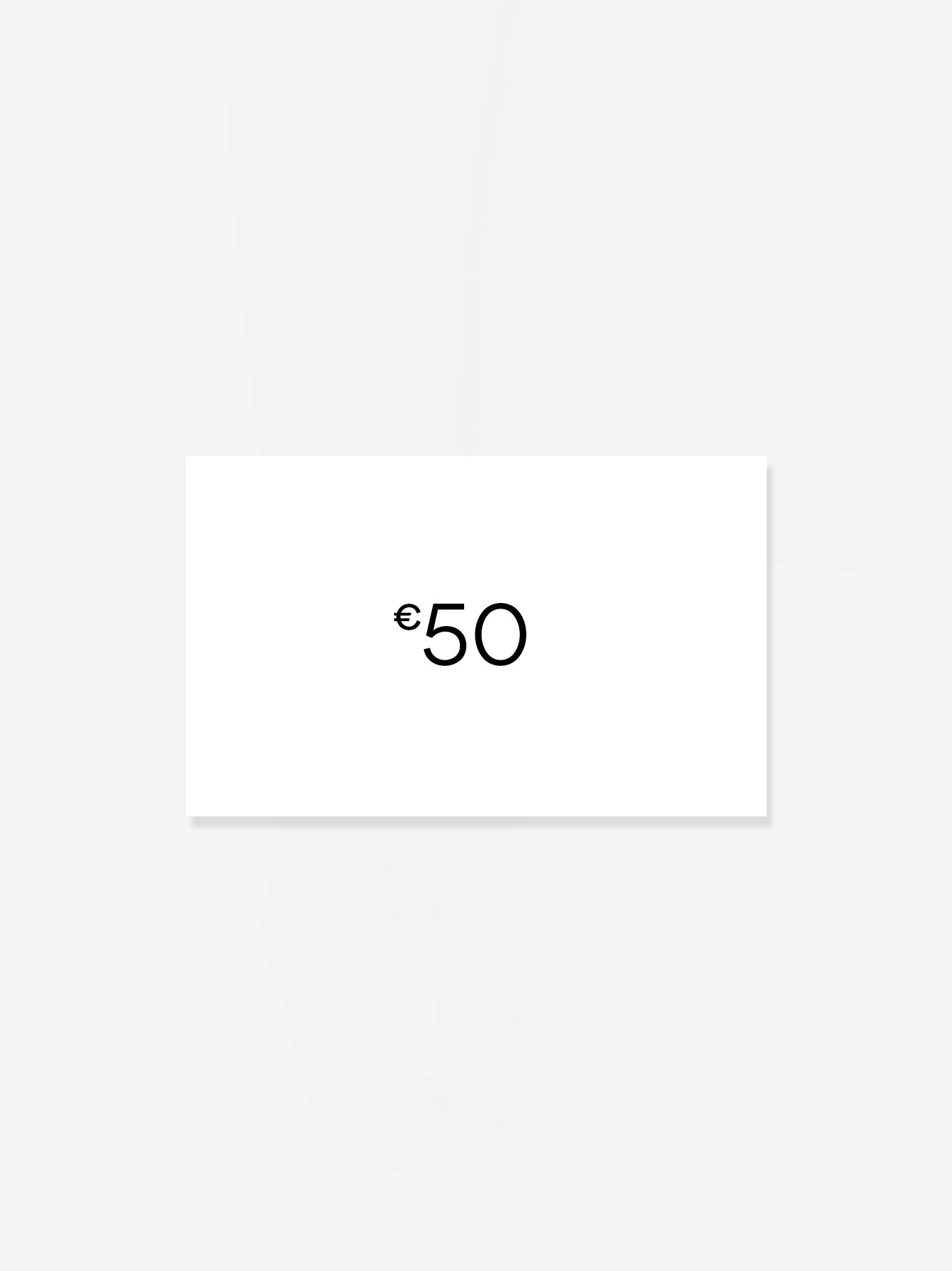 No Label Gift Card 50